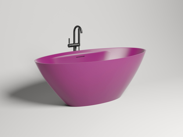 Ванна из литьевого мрамора Salini DIVA  178x85 102211G Ванна из литьевого мрамора Salini DIVA  178x85 102211G